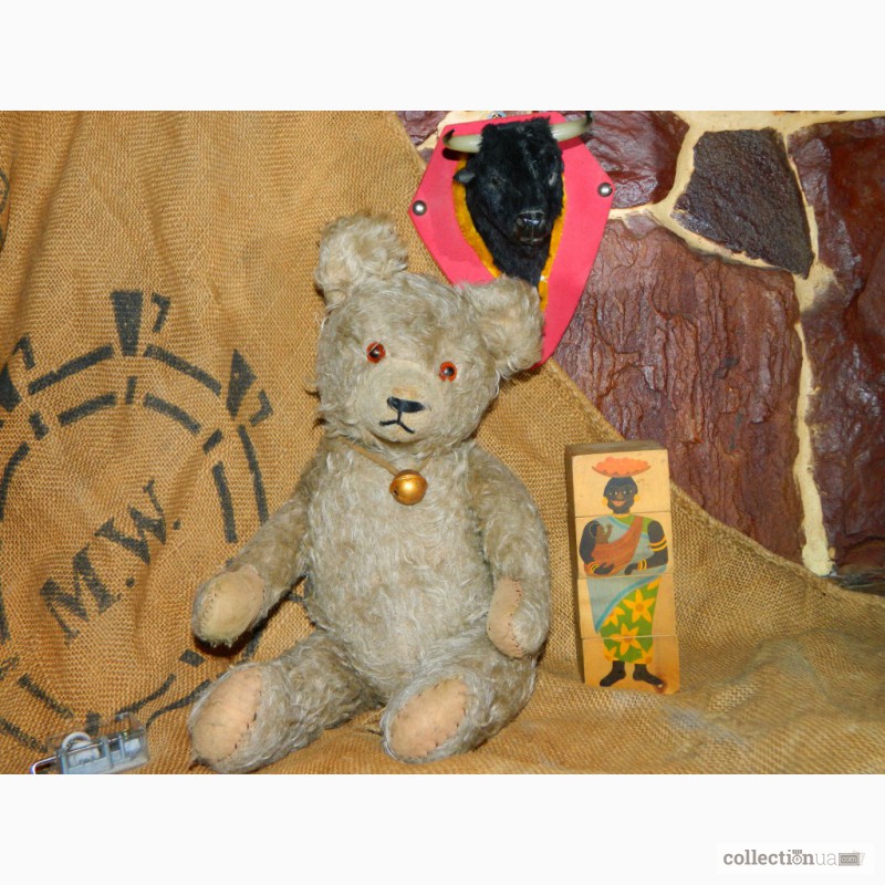 Фото 3. Антикварная Горбатый Мишка Ревун 1930 годов Antique Vintage Teddy Bear