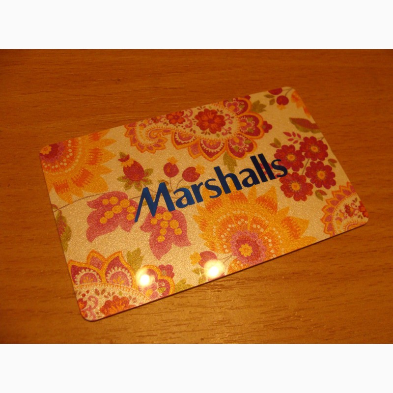 Фото 3. Карточка подарочная Marshalls