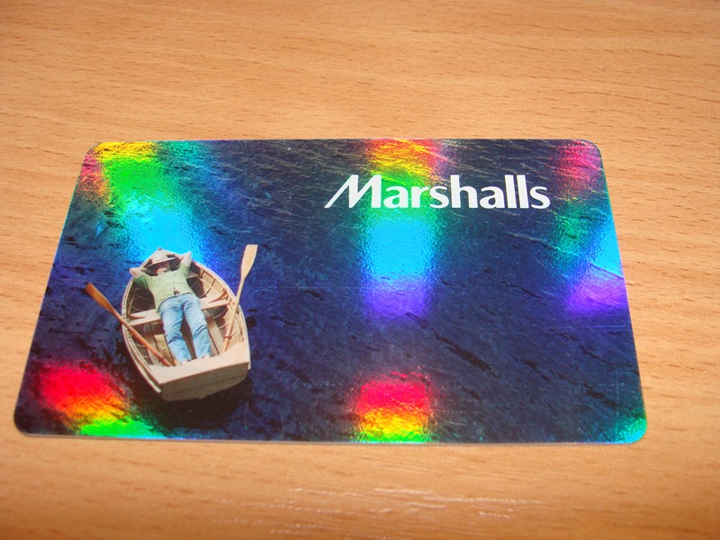 Фото 4. Карточка подарочная Marshalls