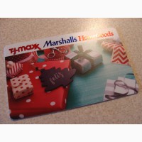 Карточка подарочная Marshalls