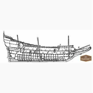 Модель шведского корабля Ваза