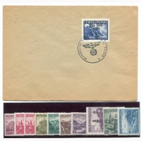 Комплект Конверт+марки Чехословаччина 1938 р