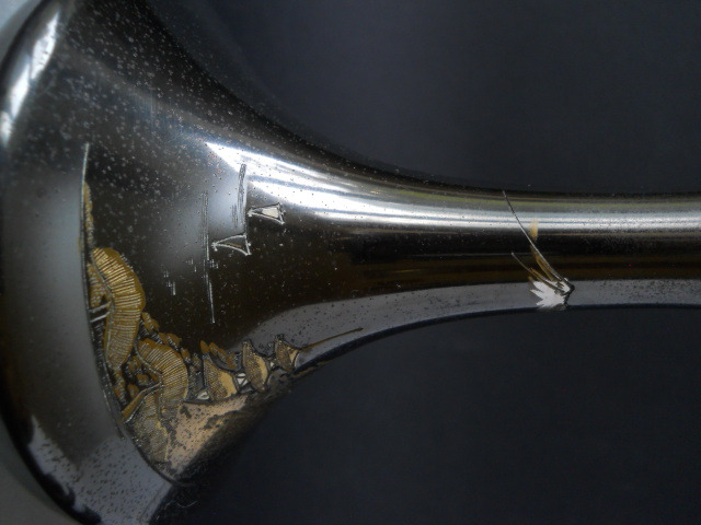 Фото 6. Винтажная Японская ваза из смешанных металлов
