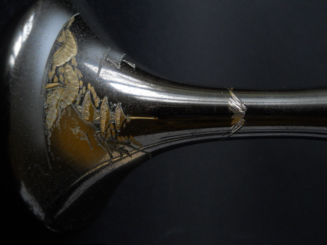 Фото 10. Винтажная Японская ваза из смешанных металлов
