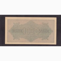 1000 марок 1922г. Wd. 031025. Германия