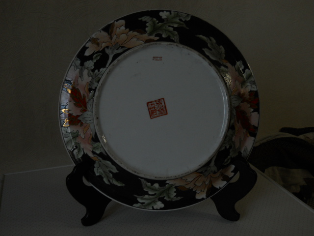 Фото 16. Большое старинное Китайское керамическое блюдо