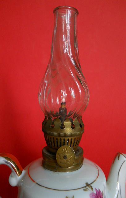 Фото 5. Винтажный керамический светильник