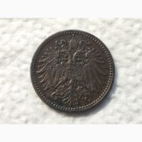 1 геллер 1901г. Австро-Венгрия