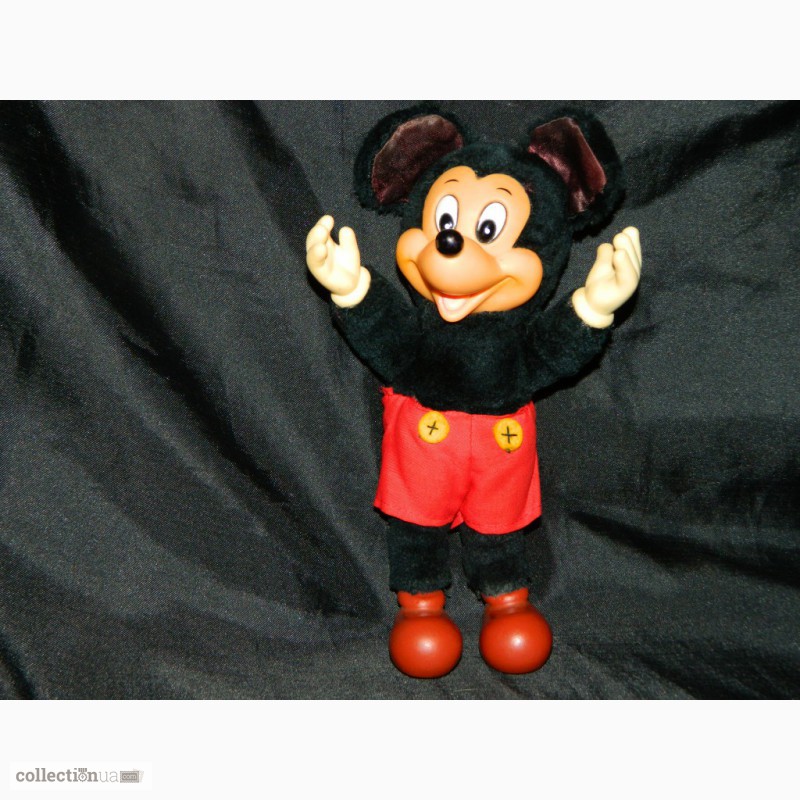 Фото 2. Винтажная Игрушка Микки Маус Mickey Mouse Disney Applause 1981