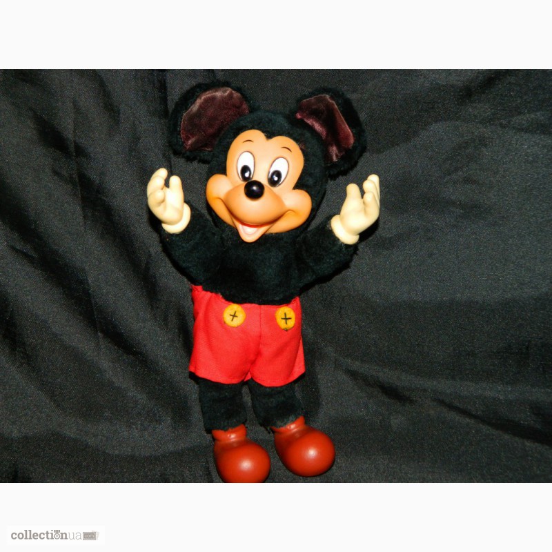 Фото 6. Винтажная Игрушка Микки Маус Mickey Mouse Disney Applause 1981