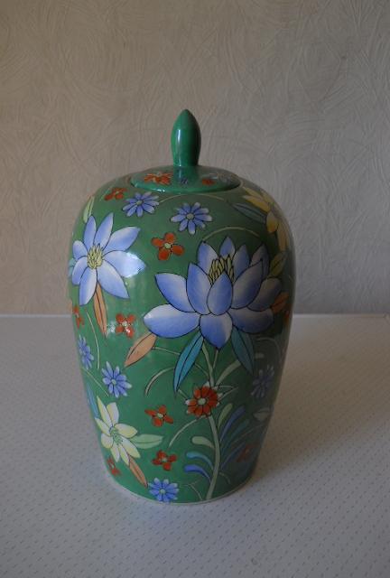 Фото 12. Керамическая Китайская ваза Лотос