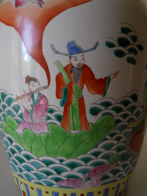 Фото 12. Большая Китайская керамическая ваза