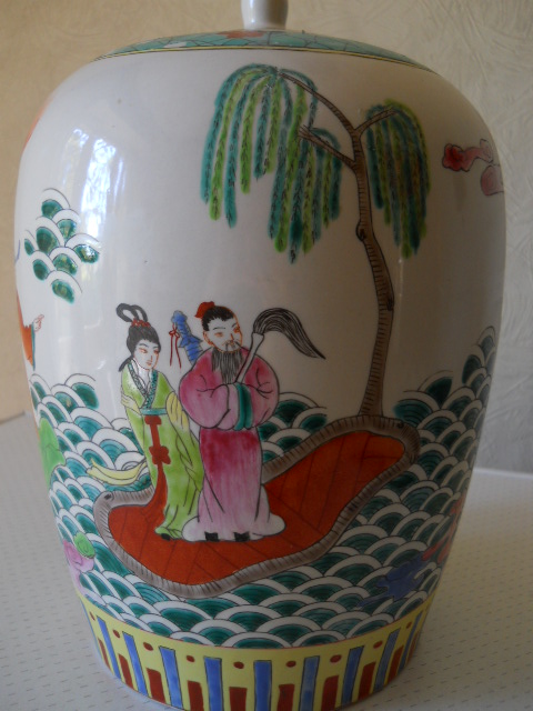 Фото 13. Большая Китайская керамическая ваза
