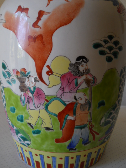 Фото 14. Большая Китайская керамическая ваза
