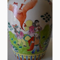 Большая Китайская керамическая ваза