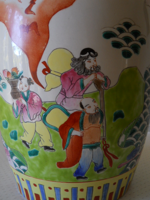 Фото 15. Большая Китайская керамическая ваза
