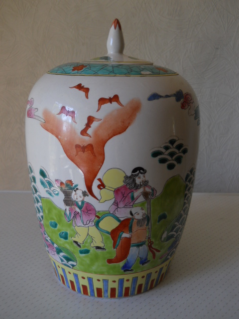 Фото 16. Большая Китайская керамическая ваза