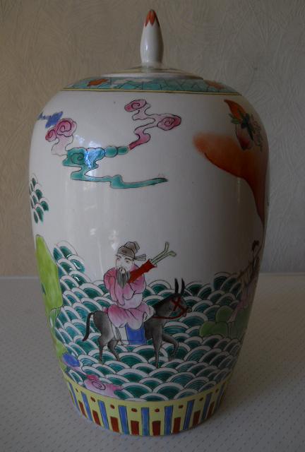 Фото 18. Большая Китайская керамическая ваза