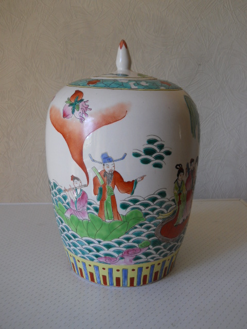 Фото 3. Большая Китайская керамическая ваза