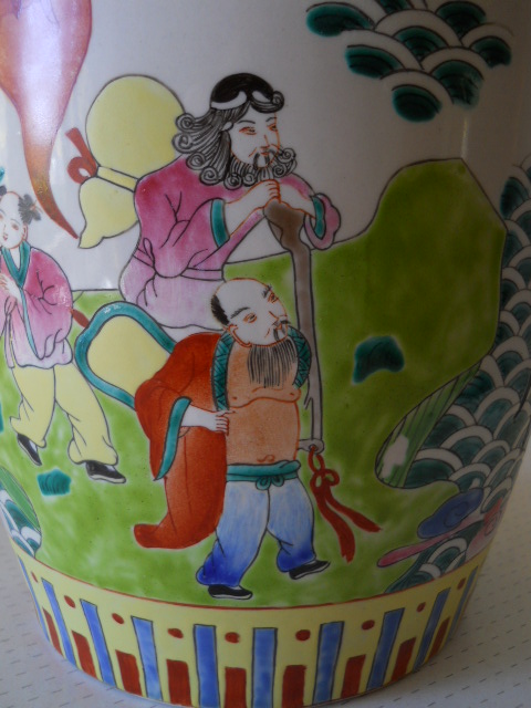 Фото 7. Большая Китайская керамическая ваза