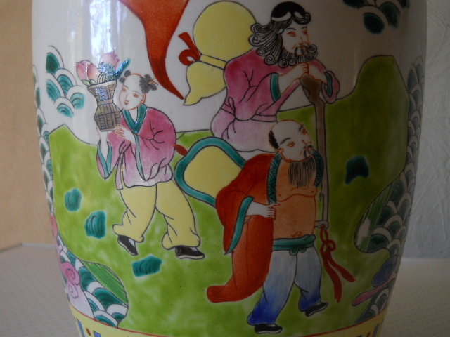 Фото 8. Большая Китайская керамическая ваза