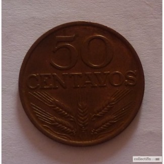 50 сентаво Португалия 1977
