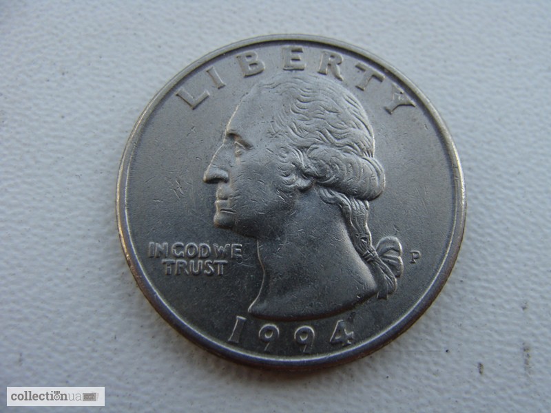 Фото 2. 25 центов США Стандарт 1985, 72, 94 и 95