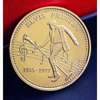 Сувенир-медаль памяти Элвиса Пресли