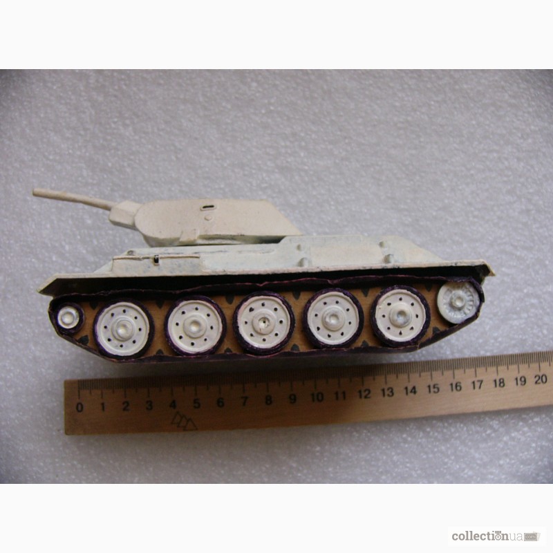 Фото 6. Большой танк Т-34-76 СССР 1:43 Зима 43-й год
