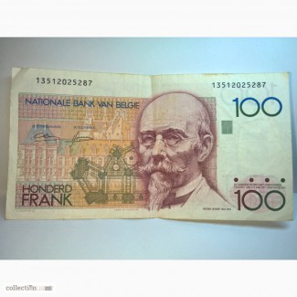 Бельгия 100 франков 1982 - 100 Frank Belgie 1982