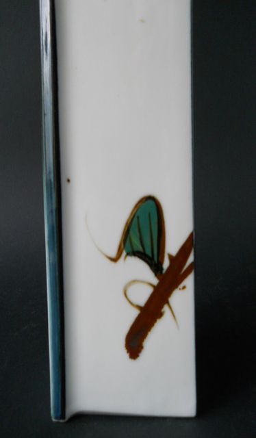 Фото 10. Винтажная керамическая Японская ваза с ручной росписью