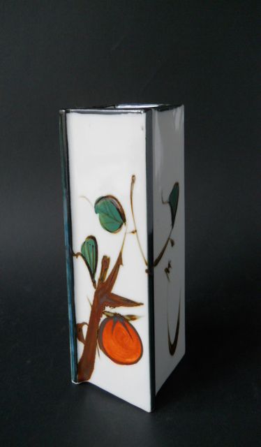 Фото 3. Винтажная керамическая Японская ваза с ручной росписью