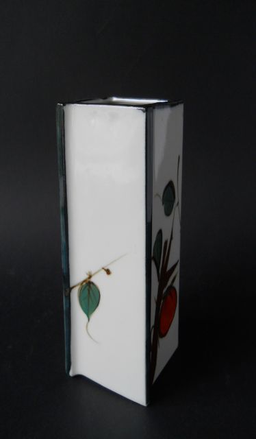 Фото 8. Винтажная керамическая Японская ваза с ручной росписью