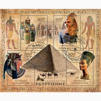 Марки Єгипетська цивілізація, 20 блоків