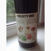 Ликер TWENTY ONE Chocolate Mint, 80-е годы