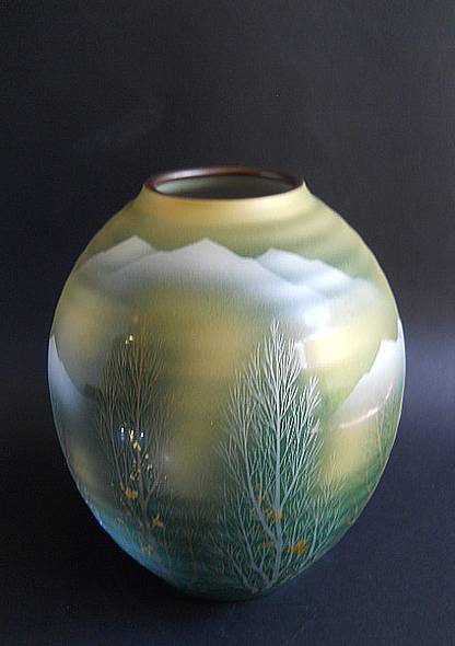 Фото 11. Японская керамическая ваза