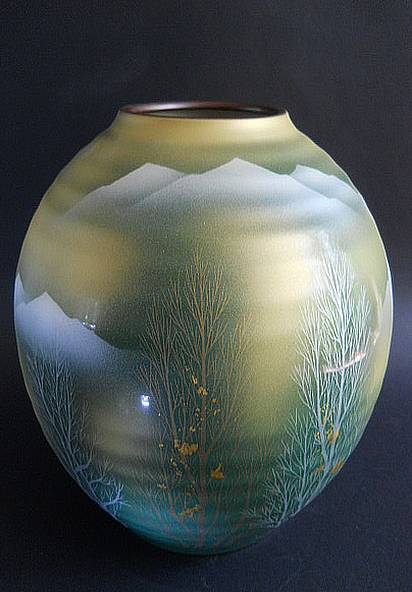 Фото 14. Японская керамическая ваза