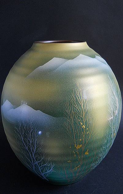 Фото 15. Японская керамическая ваза