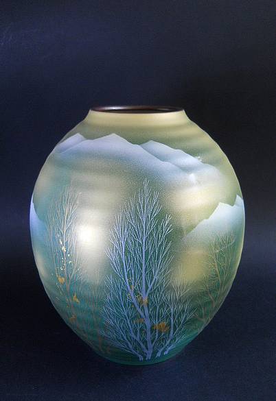 Фото 16. Японская керамическая ваза