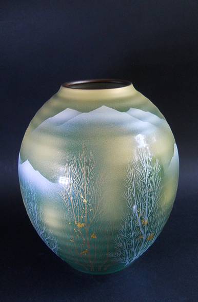 Фото 17. Японская керамическая ваза