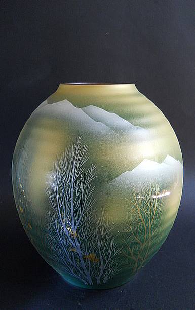 Фото 7. Японская керамическая ваза