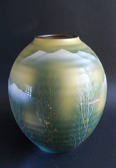 Фото 8. Японская керамическая ваза