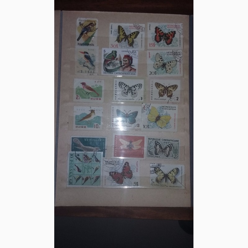 Фото 2. Коллекция почтовых марок