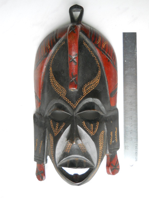 Фото 10. Африканская Кенийская маска из дерева