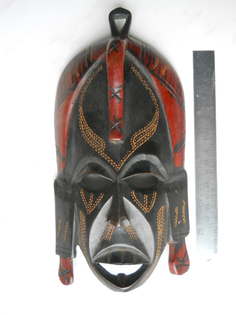 Фото 11. Африканская Кенийская маска из дерева