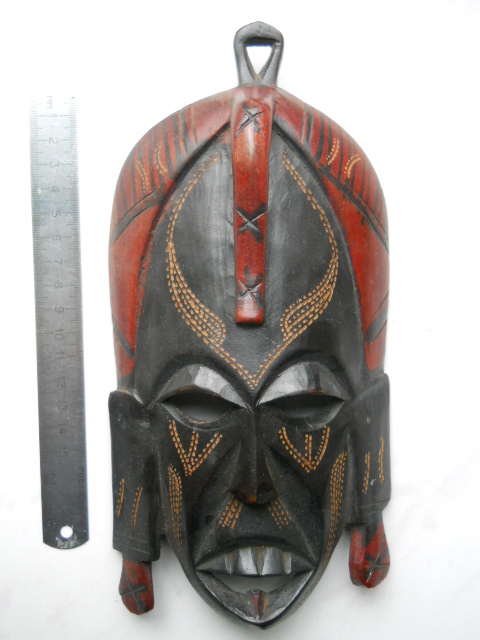 Фото 12. Африканская Кенийская маска из дерева