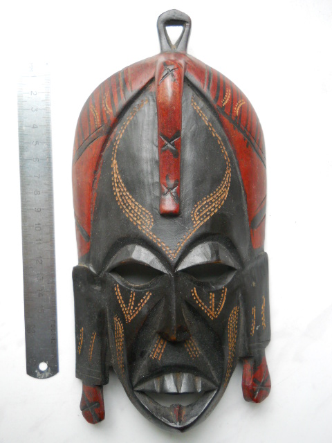 Фото 13. Африканская Кенийская маска из дерева