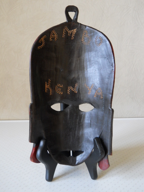 Фото 4. Африканская Кенийская маска из дерева