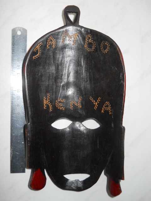 Фото 5. Африканская Кенийская маска из дерева