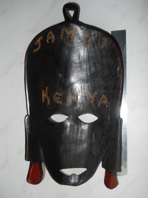 Фото 6. Африканская Кенийская маска из дерева